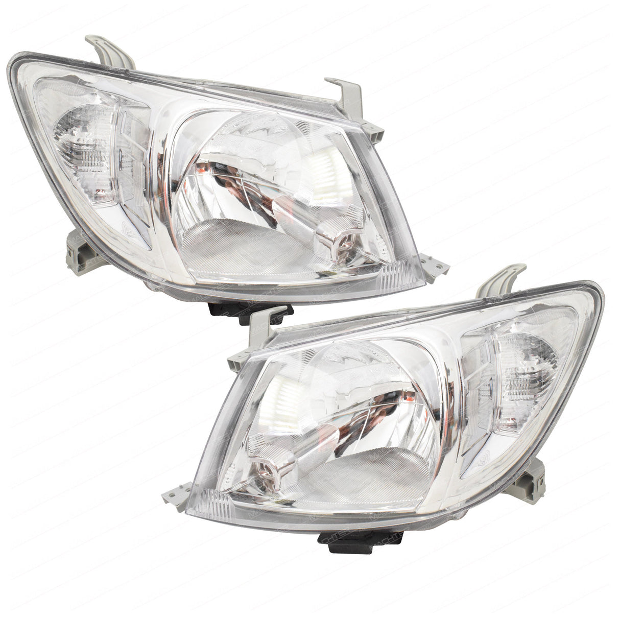 HeadLight LH + RH Fit For Toyota Hilux SR SR5 4WD 2WD UTE 2005-2012 HL-TA003 - Machter