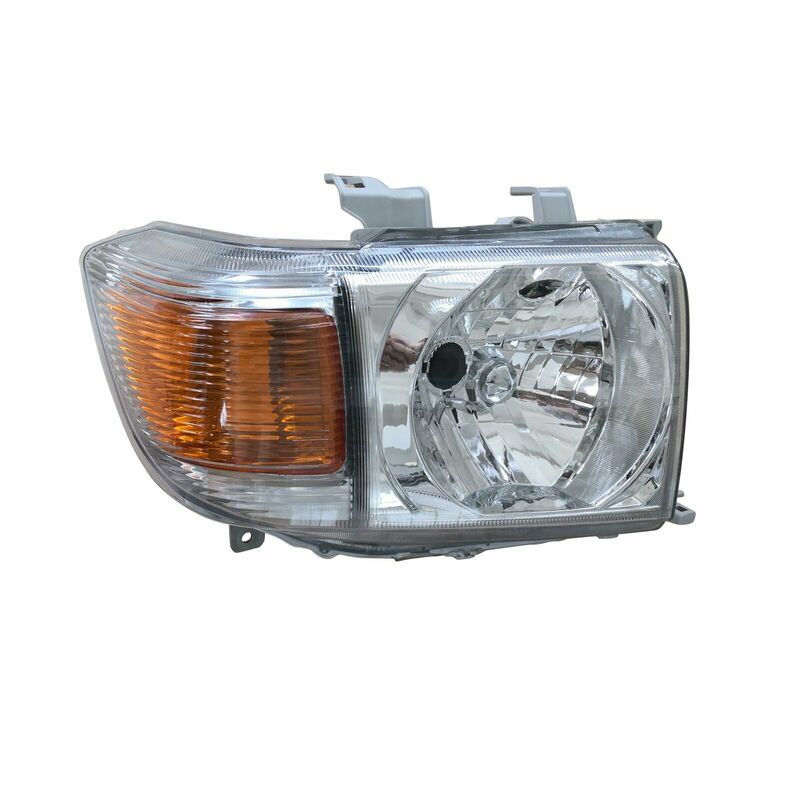 Headlights Pair Fit For Toyota Landcruiser VDJ 76 78 79 Series 2007-ON Ute Wagon Troopy HL-TA012 - Machter