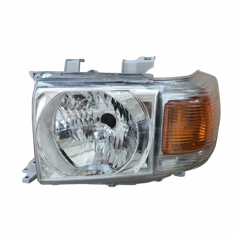 Headlights Pair Fit For Toyota Landcruiser VDJ 76 78 79 Series 2007-ON Ute Wagon Troopy HL-TA012 - Machter