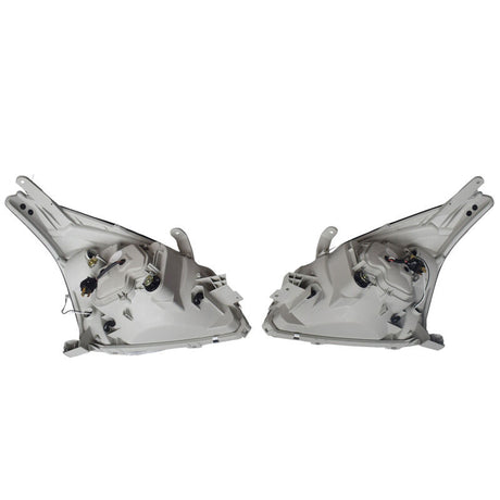 Smoke Angel Eye LED Headlights Fit For Toyota Prado 120 Series 02-09 Pair - Machter