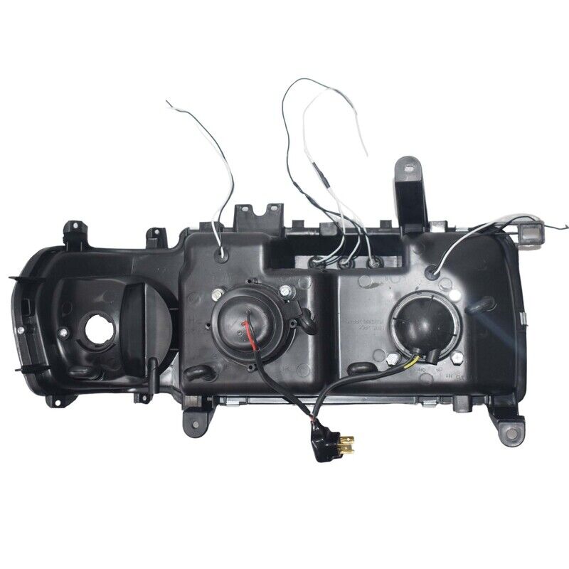 Smoke Angel Eye Pair Head Lights LED Fit For Toyota Landcruiser 80 Series Halo Projector AU HL-TA017 - Machter