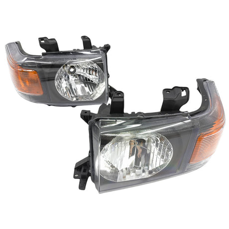 Pair LED Head Lights Fit For Toyota Landcruiser VDJ70 VDJ76 VDJ78 VDJ79 Series 2007-ON HL-TA026 - Machter