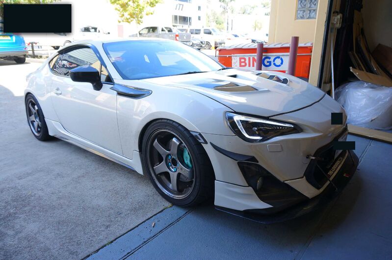 VLAND 3D LED DRL Projector Headlights Fit For Toyota 86 GTS For Subaru BRZ 2012-2020 HL-TA062LS - Machter