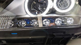 Black Ultra LED DRL Halo Projector Headlights Fit For Toyota Hilux VIGO SR5 2005-2010 HL-TA063LS - Machter