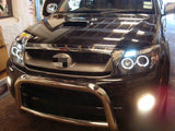 Black CCFL Angel-Eyes Projector Headlights Fit For Toyota Hilux SR5 2005-2010 HL-TA065LS - Machter