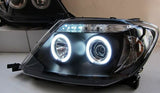 Black CCFL Angel-Eyes Projector Headlights Fit For Toyota Hilux SR5 2005-2010 HL-TA065LS - Machter