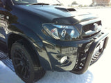 Black CCFL Angel-Eyes Projector Headlights Fit For Toyota Hilux SR5 2005-2010 HL-TA065LS - Machter