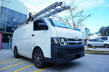 Black CCFL DRL Projector Headlights Fit For Toyota Hiace Van 2011-2014 HL-TA068LS - Machter