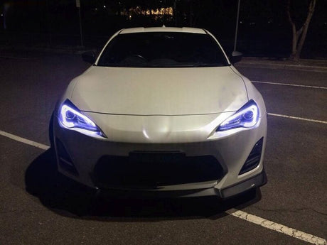 SPEC D Black 3D LED DRL Black Projector Headlights Fit For Toyota 86 GT ZN6 2012-2016 - Machter