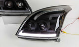 3D LED DRL Dual Projector Head Lights Fit For Toyota Prado FJ120 2003-2009 HL-TA072LS - Machter