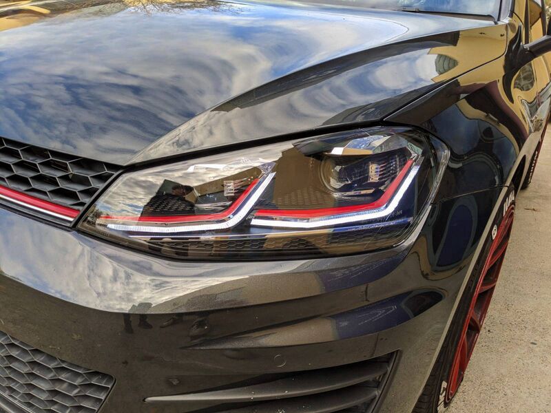 R Style DRL LED Projector Headlights LED Indicator Fit For VW Golf 7 MK7 TDI GTI 2013-2018 HL-VW003LS - Machter