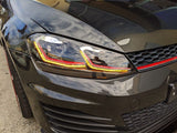 R Style DRL LED Projector Headlights LED Indicator Fit For VW Golf 7 MK7 TDI GTI 2013-2018 HL-VW003LS - Machter