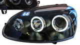 Black LED Projector Headlights Fit For VW Golf 5 MK5 GTI TDI 2003-2008 HL-VW021LS - Machter