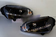 Black LED DRL Projector Headlights Fit For VW Golf V TDI GTI 2003-2008 HL-VW022LS - Machter
