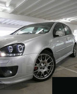 Black LED DRL Angel Eyes Projector Head Lights Fit For VW Golf V TDI GTI 2003-2008 HL-VW023LS - Machter