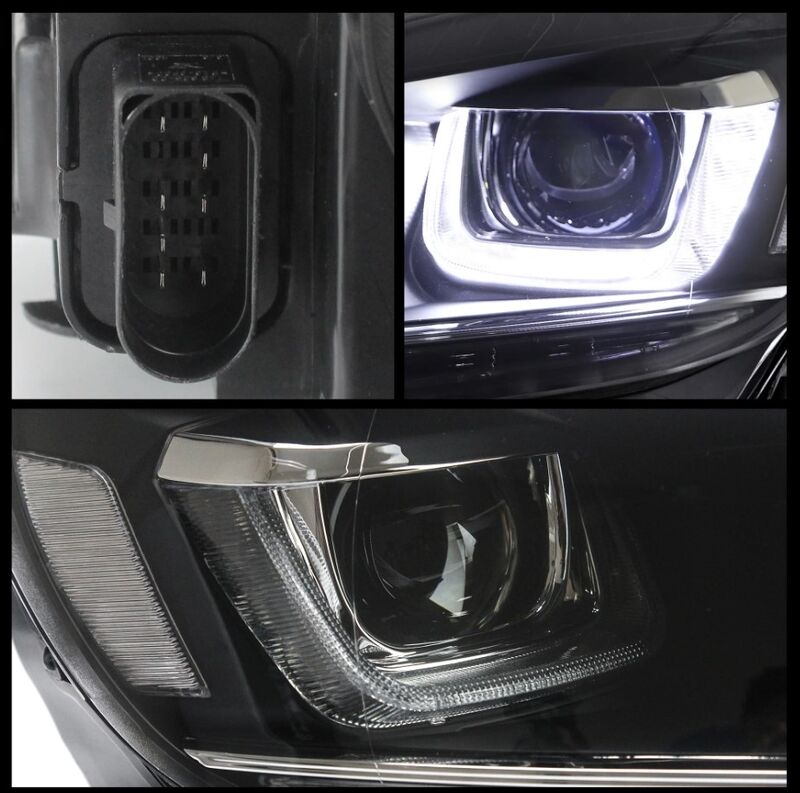 DRL Sequential LED Headlights Fit For Volkswagen VW Golf 6 MK6 GTI TDI 2008-2014 HL-VW025LS - Machter