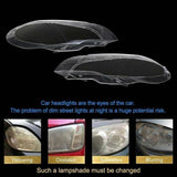 Pair Of Headlight Lens Lamp Cover Lampshade Fit For BMW X5 E70 2008-2013 HLC-BMW001 - Machter