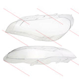 Pair Of Headlight Lens Lamp Cover Lampshade Fit For BMW X5 E70 2008-2013 HLC-BMW001 - Machter