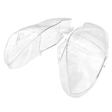 2 x Headlight Lens Plastic Cover Fit For BMW X5 E53 2004-2006 HLC-BMW002 - Machter
