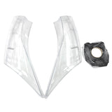 Pair Left + Right Headlight Lens Cover Fit For Holden Chevrolet Cruze 2008-2014 HLC-HLN001 - Machter