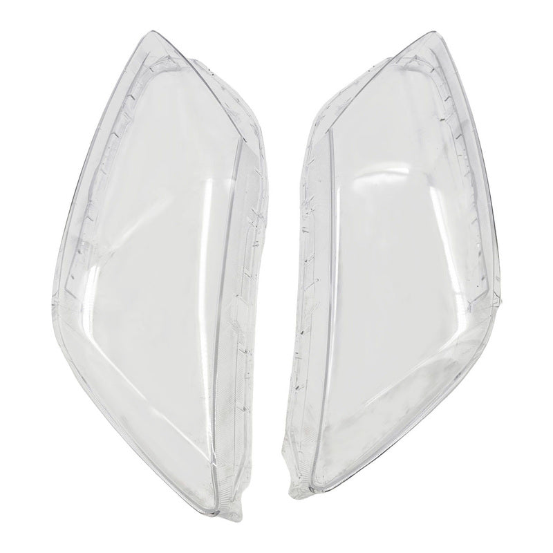 Pair Clear Plastic Headlight Lens Cover Kit Fit For Mazda CX-7 2007-2012 HLC-MA001 - Machter