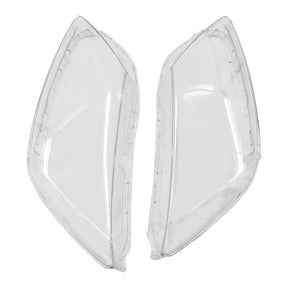 Pair Clear Plastic Headlight Lens Cover Kit Fit For Mazda CX-7 2007-2012 HLC-MA001 - Machter
