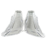 Pair Headlight Lens Cover Fit For Mitsubishi Lancer EX 2008-2016 HLC-MB001 - Machter