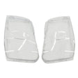 Pair Plastic Headlight Lens Cover Kit Fit For Nissan Patrol GU Y61 2004-2011 HLC-NS001 - Machter
