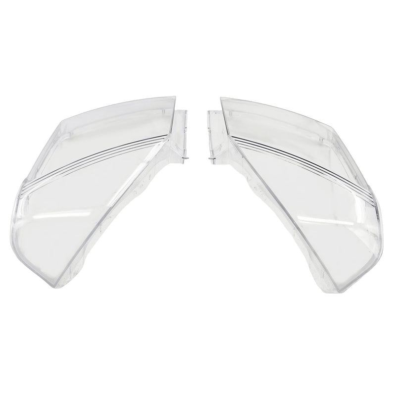 Pair Clear Headlight Lens Cover Kit Fit For Nissan Navara D40 Ute 2005-2014 HLC-NS002 - Machter