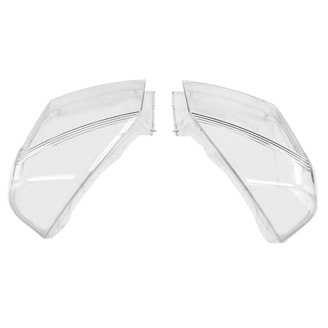 Pair Clear Headlight Lens Cover Kit Fit For Nissan Navara D40 Ute 2005-2014 HLC-NS002 - Machter