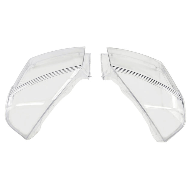 Pair Clear Headlight Lens Cover Kit Fit For Nissan Navara D40 Ute 2005-2014 HLC-NS002 - Machter