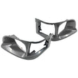 Pair Of Grey Headlight Corner Light Case Rim Fit For Toyota Hiace LH RZH 1998-2005 HLC-TA001 - Machter