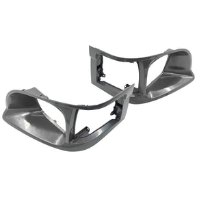Pair Of Grey Headlight Corner Light Case Rim Fit For Toyota Hiace LH RZH 1998-2005 HLC-TA001 - Machter