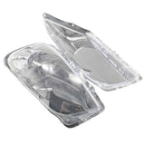 Pair Front Headlight Lens Cover Fit For Toyota RAV4 2009-2012 HLC-TA002 - Machter