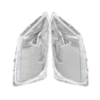 Pair Front Headlight Lens Cover Fit For Toyota RAV4 2009-2012 HLC-TA002 - Machter