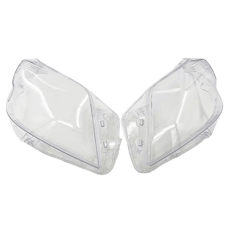 Pair Headlight Lens Cover Fit For Toyota Land Cruiser Prado 150 Series 2009-2013 HLC-TA003 - Machter