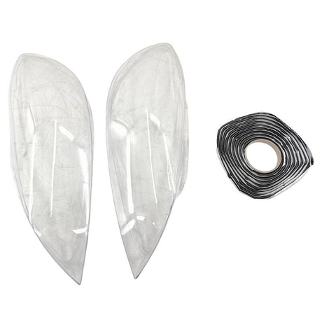 Pair Left & Right Clear Headlight Cover Lens Headlamp Shell Fit For Volvo V40 2013-2016 HLC-VOL001 - Machter