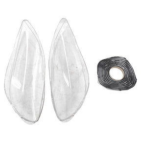 Pair Left & Right Clear Headlight Cover Lens Headlamp Shell Fit For Volvo V40 2013-2016 HLC-VOL001 - Machter
