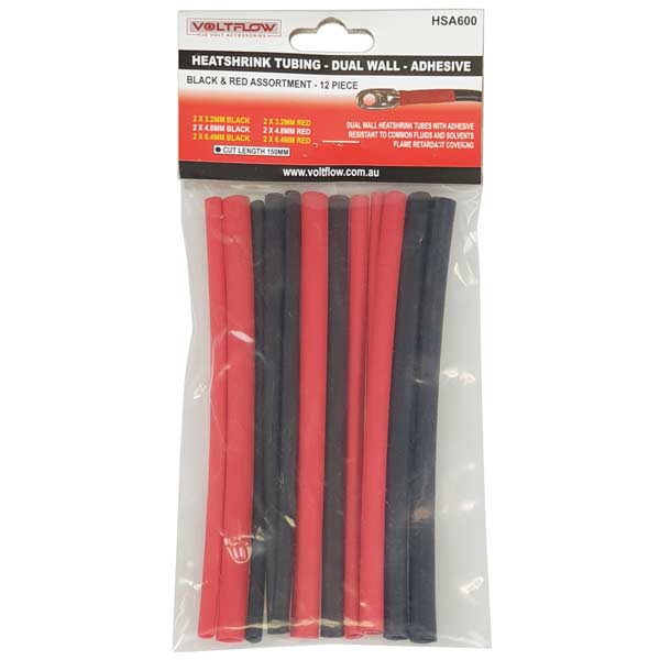 Heatshrink With 12 Pieces - Voltflow 9.5 - 19mm