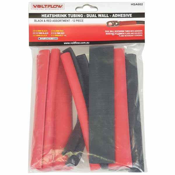 Heatshrink With 12 Pieces - Voltflow 3.2 - 6.4mm