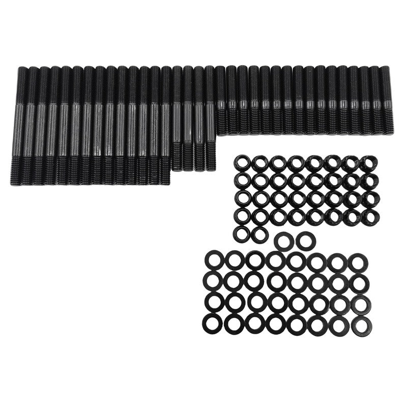 12 Point Head Stud Kit Fit For Chevrolet Small Block 350 HSTUD-LS001 - Machter