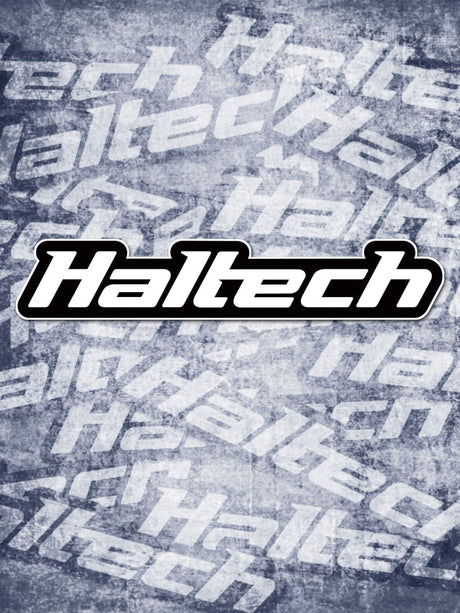 Logo Sticker Black And White HT300113 - Haltech