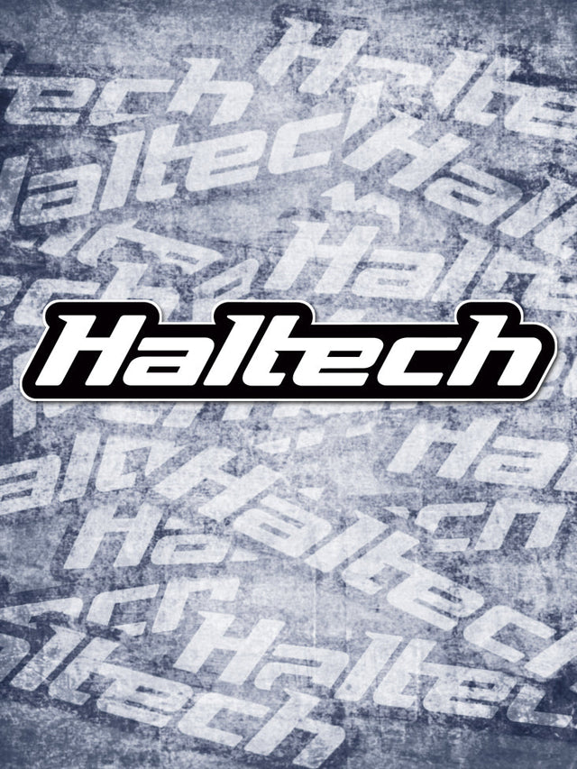 Logo Sticker Black And White HT300113 - Haltech - Stickers & Decals - Haltech