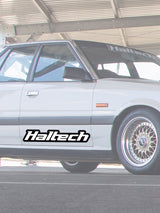 Logo Sticker Black And White HT300113 - Haltech - Stickers & Decals - Haltech