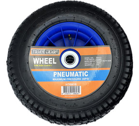 Barrow Wheel 16" Pneumatic 1" Shaft, 16x 6.5-8 Wide - Trade Gear