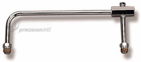 Chrome Fuel Line 5/8" - 18 Suits 4150 Carburettor HY34150 - Holley - Fuel Hoses & Lines - Holley