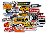 GO Fast Sticker Pack 24X Vinyl Decals HY36462 - Holley - Stickers & Decals - Holley