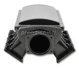 Sniper EFI Fabricated Intake Manifold GM LS3 Black NLA HY838232 - Holley - Inlet & Intake Manifolds - Holley