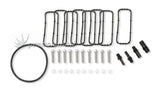 Sniper EFI Fabricated Intake Manifold GM LS3 Black NLA HY838232 - Holley - Inlet & Intake Manifolds - Holley