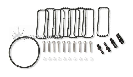 Sniper EFI Fabricated Intake Manifold GM LS3 Black NLA HY838232 - Holley